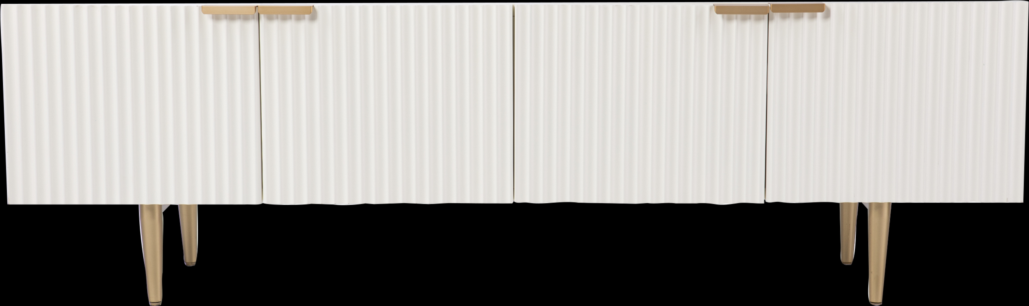 Kassarine White 60 in. Console - Thumbnail - Image 2