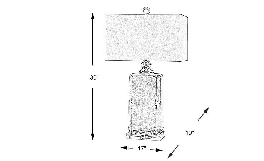 Dimension Image. Please refer to the Dimension Tab on this page for dimension details.