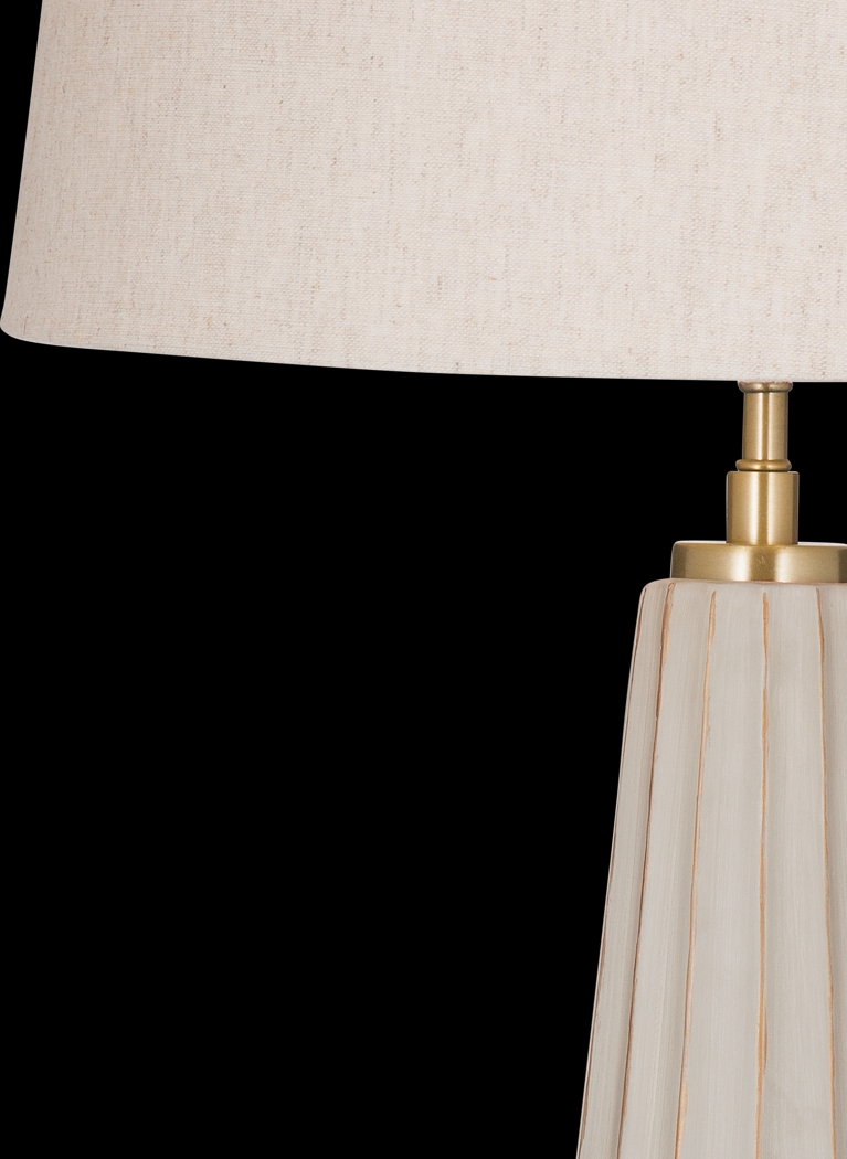 Kasso Cove Cream Lamp - Thumbnail - Image 3