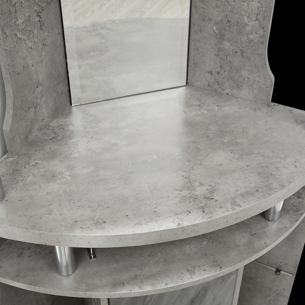 Kasson Gray Bar Cabinet - Thumbnail - Image 4