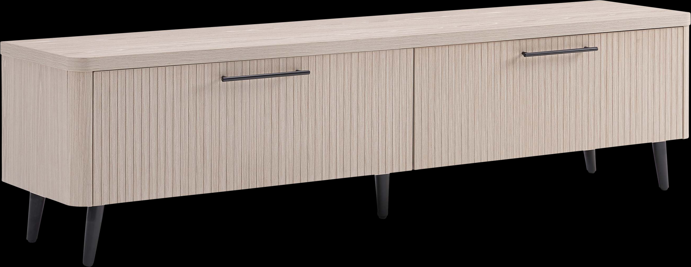 Kassy Beige 69 in. Console - Thumbnail - Image 1