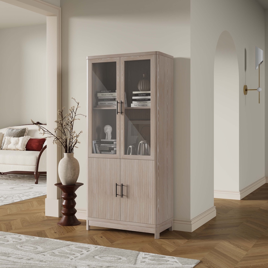 Kassy Beige Bookcase - Thumbnail - Image 2