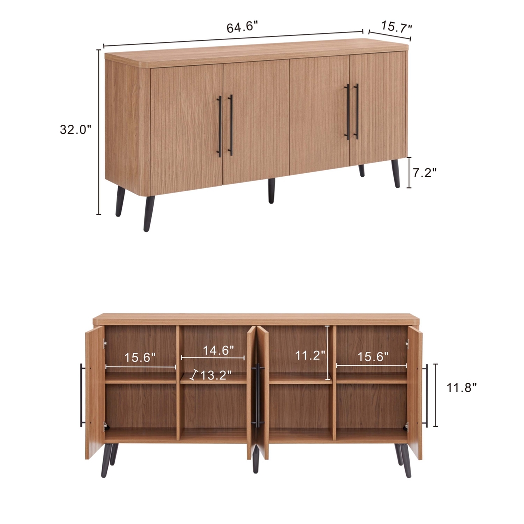 Kassy Brown Sideboard - Thumbnail - Image 12