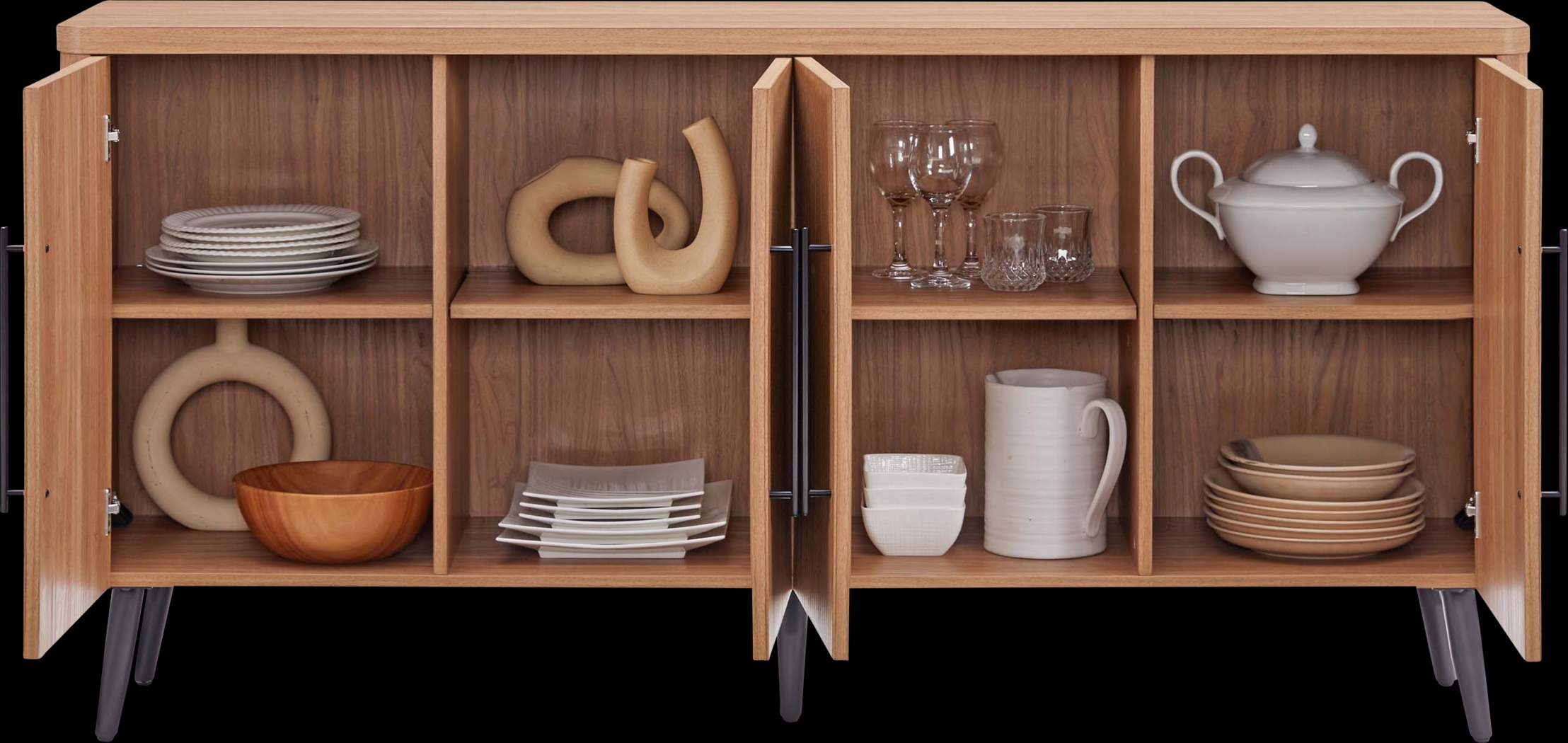 Kassy Brown Sideboard - Thumbnail - Image 9