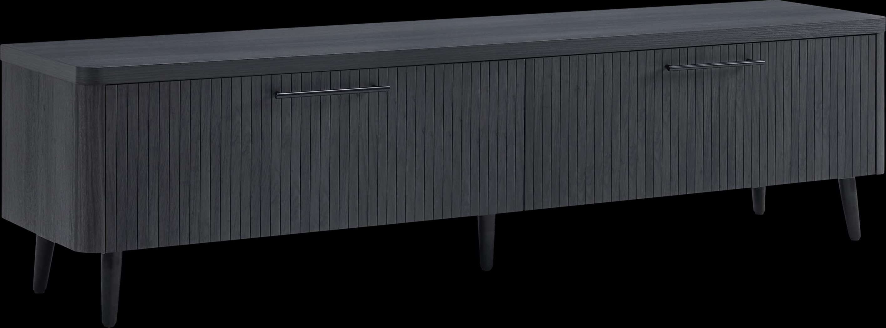 Kassy Charcoal 69 in. Console - Thumbnail - Image 1