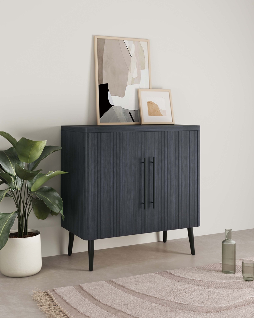 Kassy Charcoal Accent Cabinet - Thumbnail - Image 2