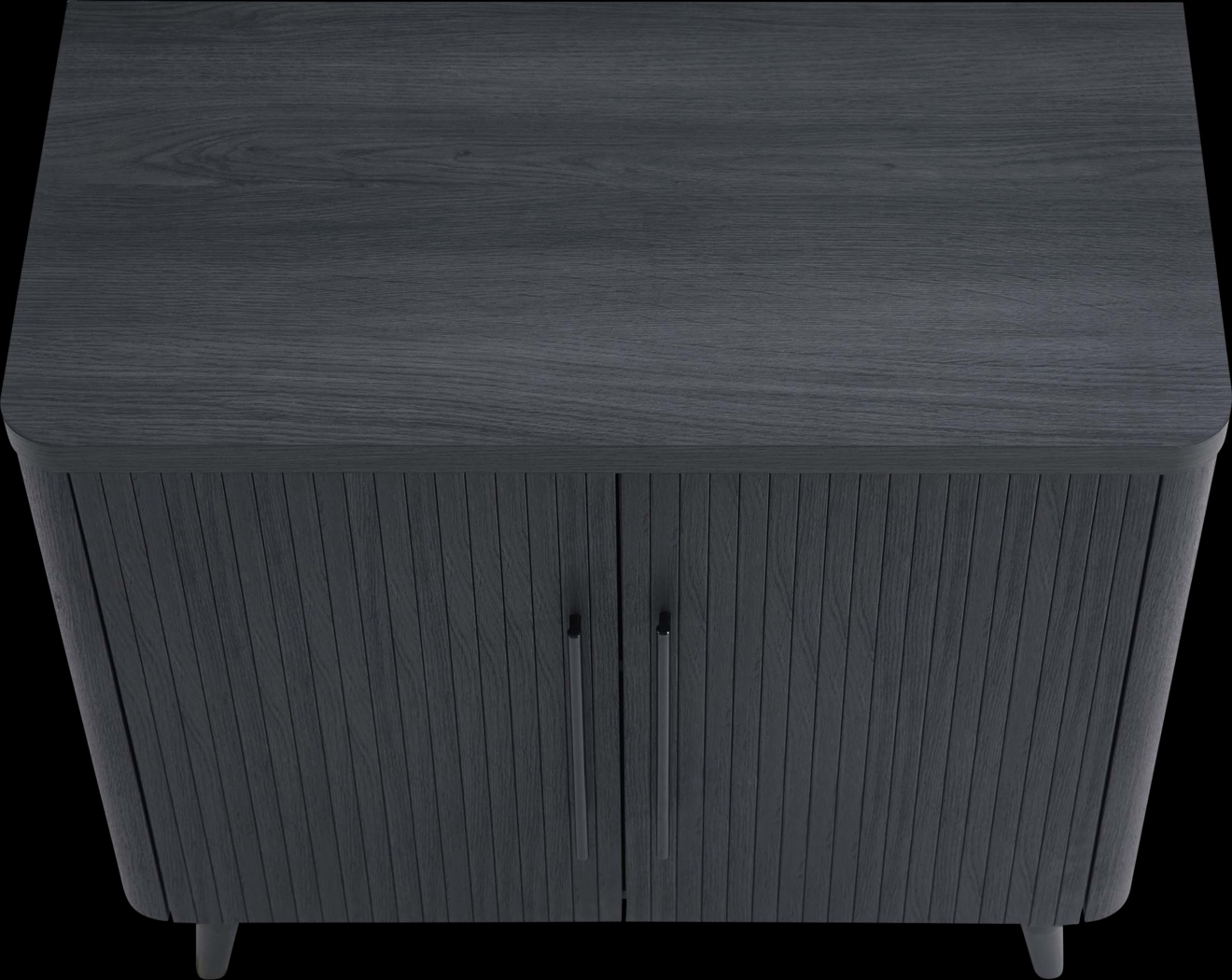 Kassy Charcoal Accent Cabinet - Thumbnail - Image 6