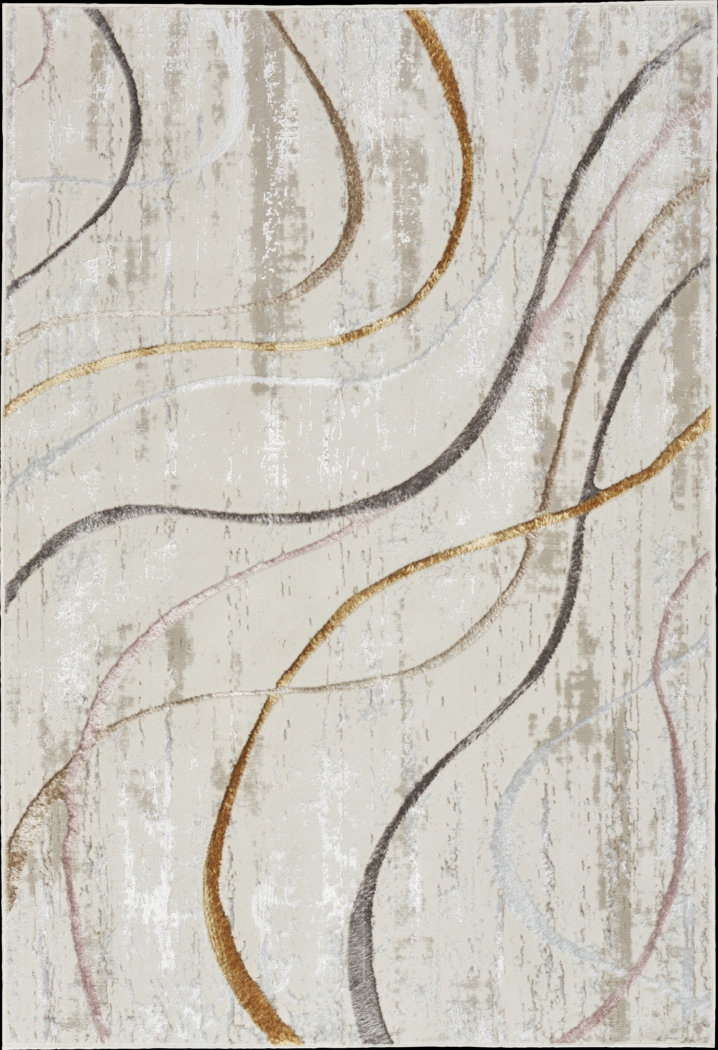 Kasula Ivory/Multi 3'11 x 5'11 Rug - Thumbnail - Image 1