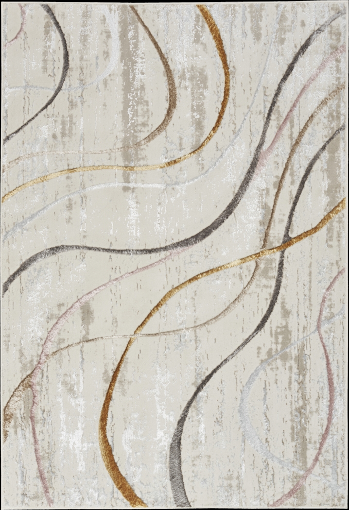 Kasula Ivory/Multi 5'3 x 7'3 Rug - Thumbnail - Image 1