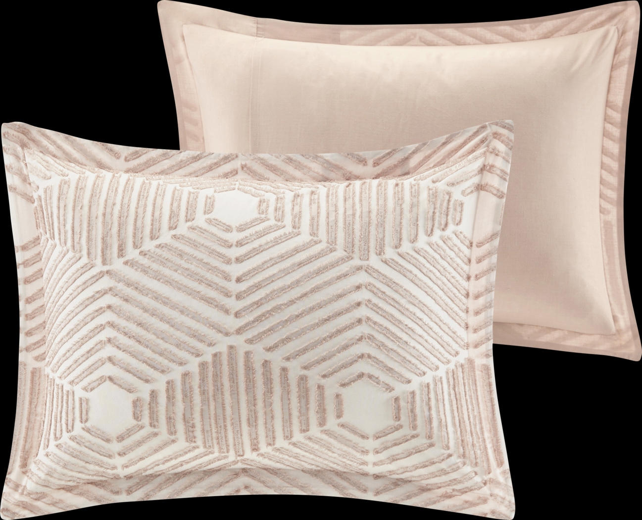 Katara Blush 3 Pc Queen Comforter Set - Thumbnail - Image 4