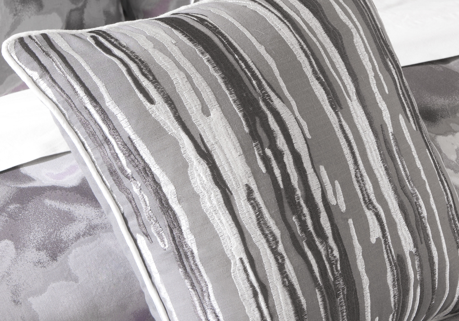 Katarina Gray 7 Pc King Comforter Set - Thumbnail - Image 5