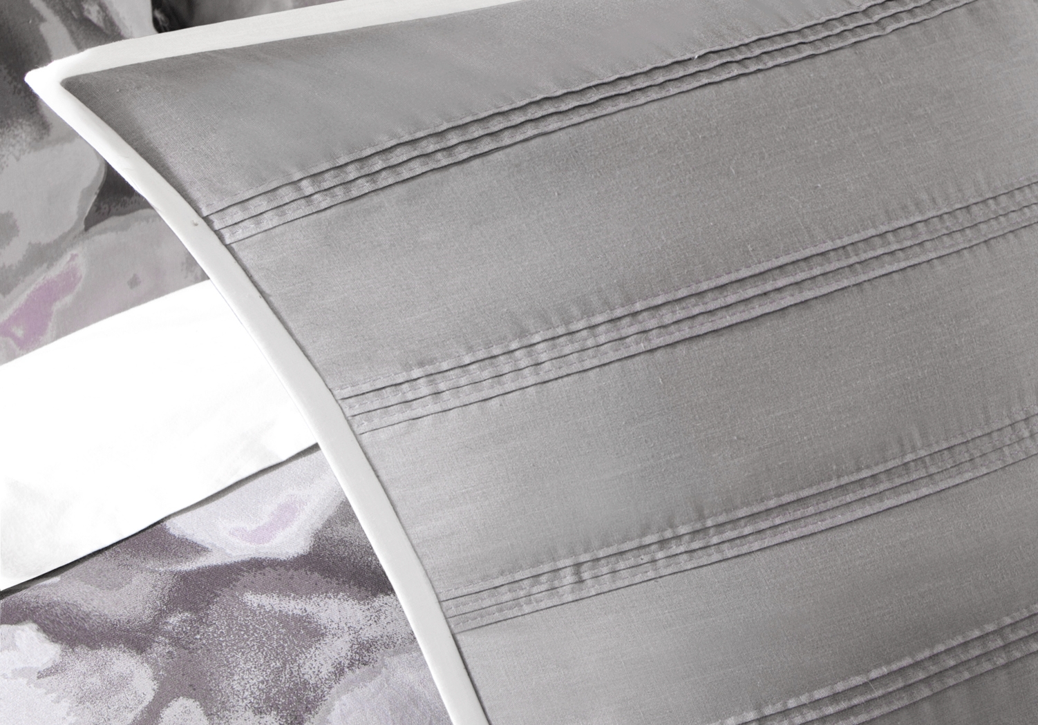 Katarina Gray 7 Pc Queen Comforter Set - Thumbnail - Image 4