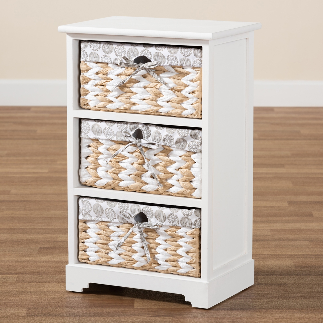 Kathimae White Storage Cabinet - Thumbnail - Image 10