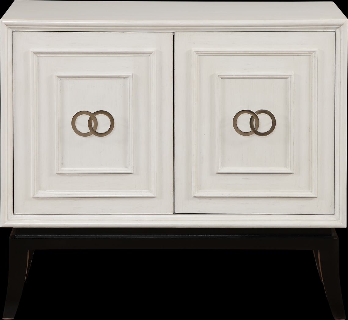 Katkay White Accent Cabinet - Thumbnail - Image 4