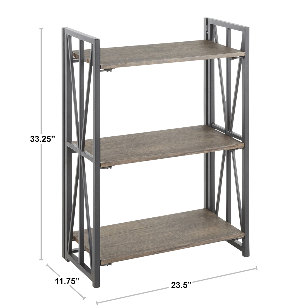 Katomarick Brown Bookcase - Thumbnail - Image 17