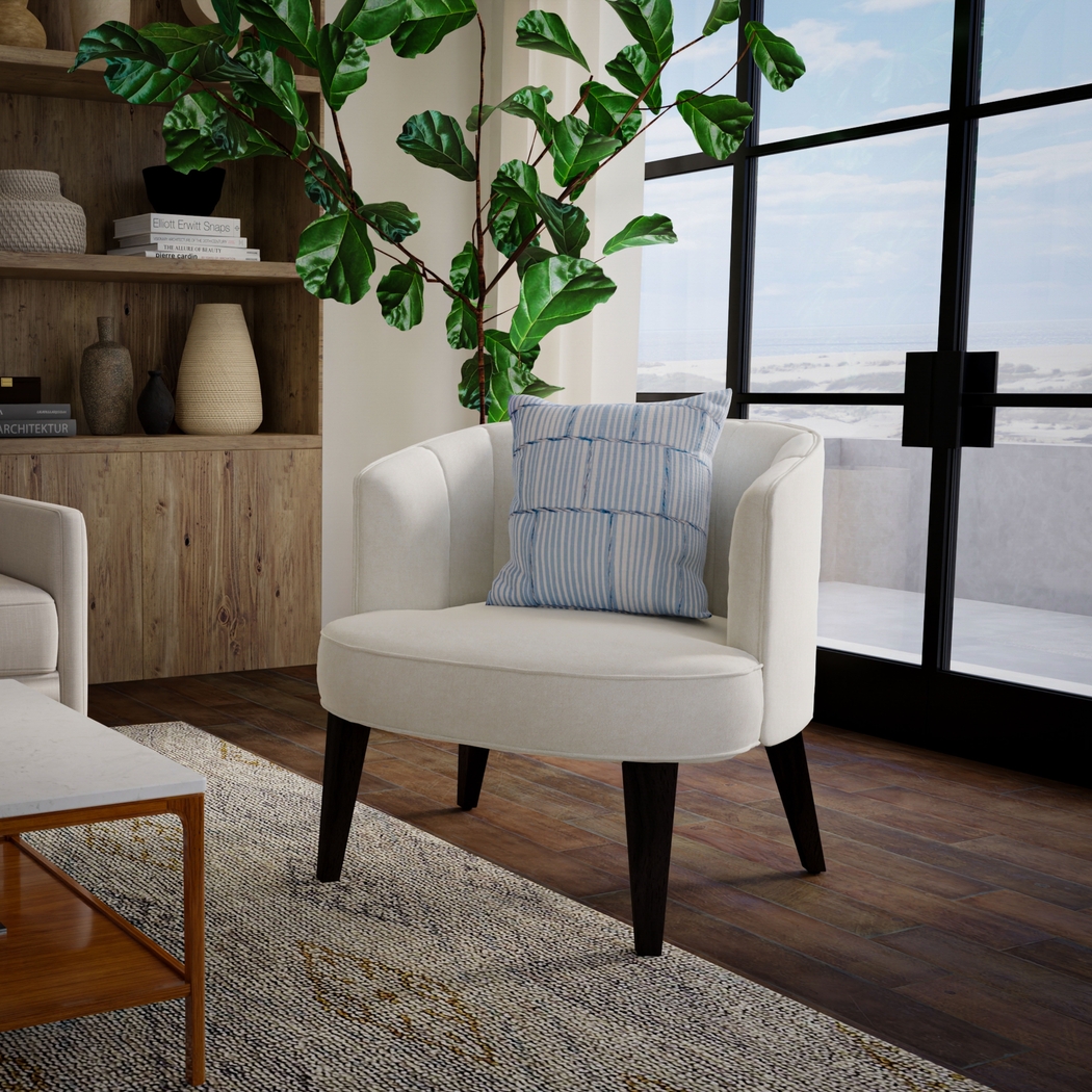 Katrin Blue Indoor/Outdoor Accent Pillow - Thumbnail - Image 2