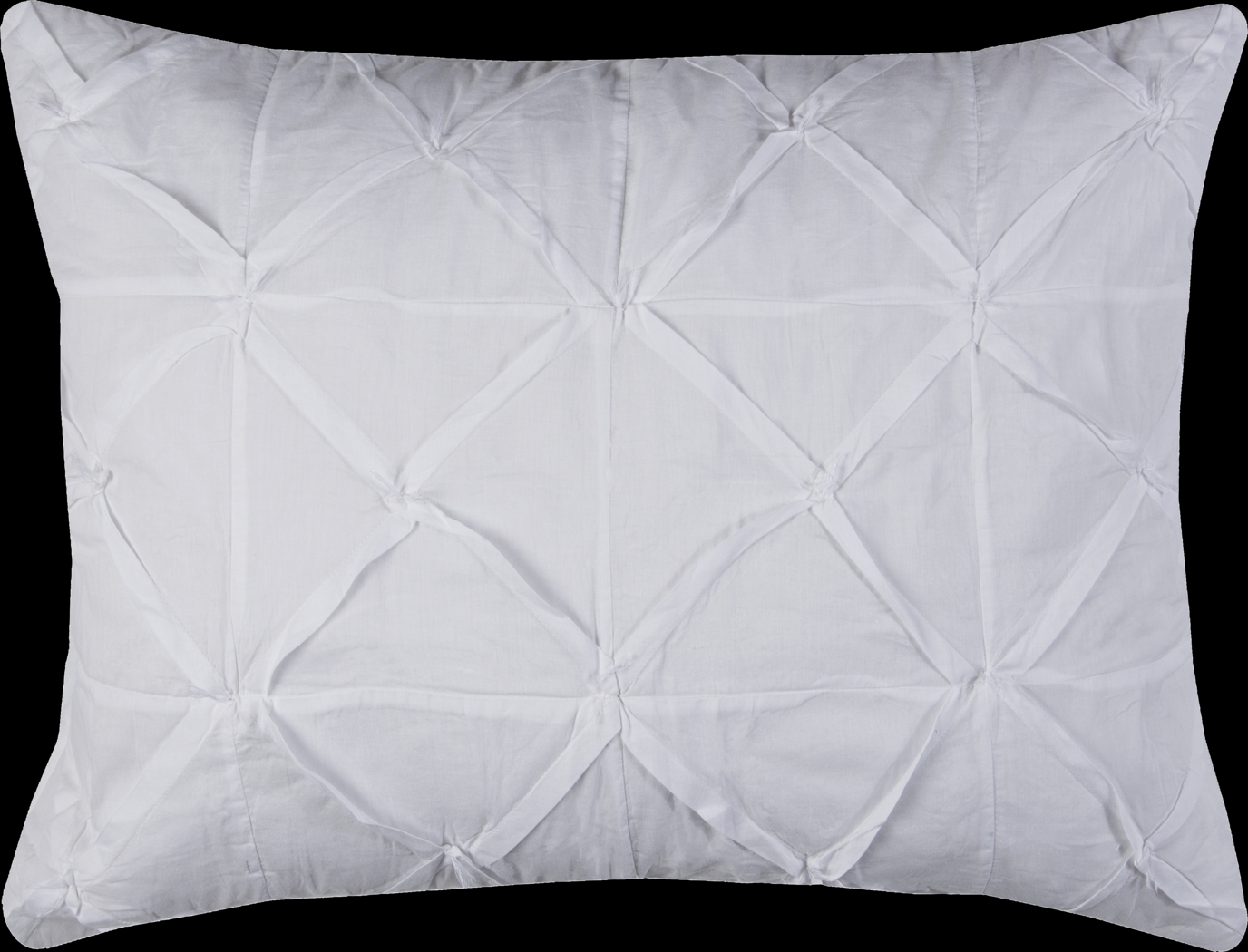 Katrya White Standard Sham - Thumbnail - Image 1