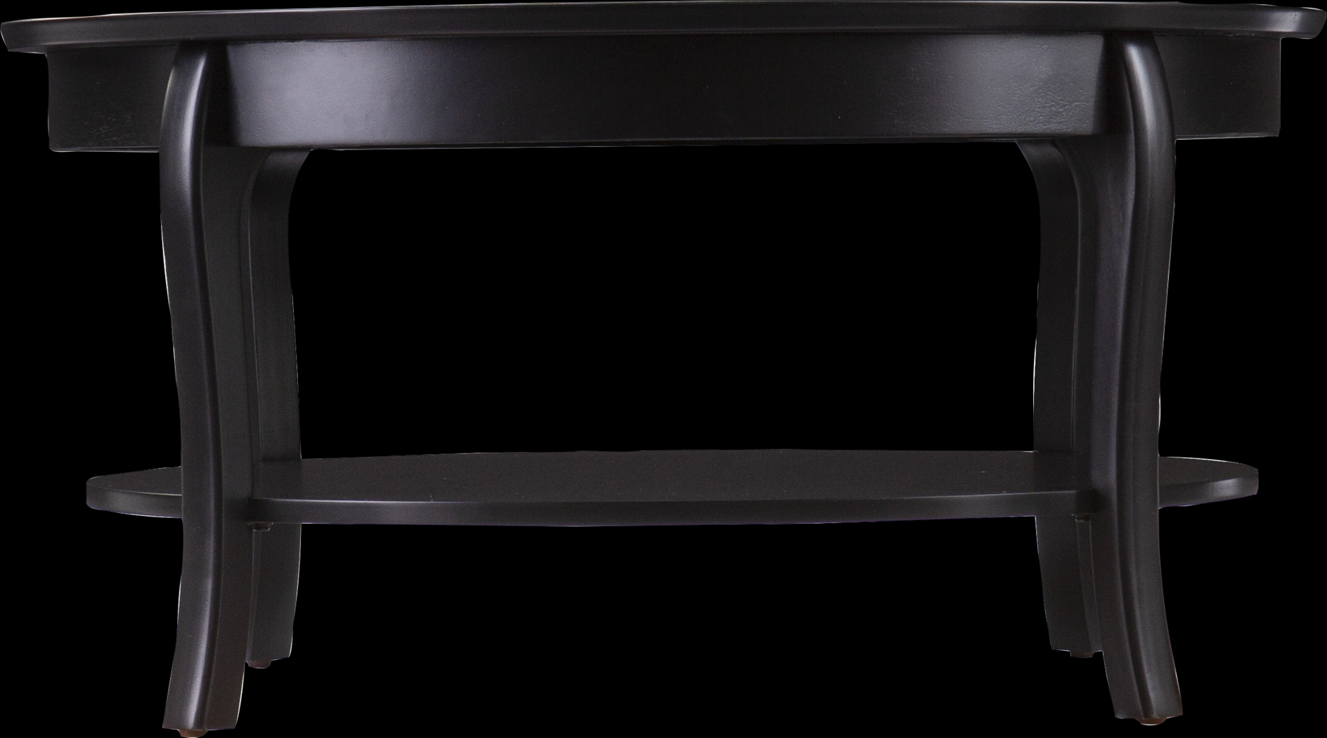 Katzman Black Round Cocktail Table - Thumbnail - Image 2