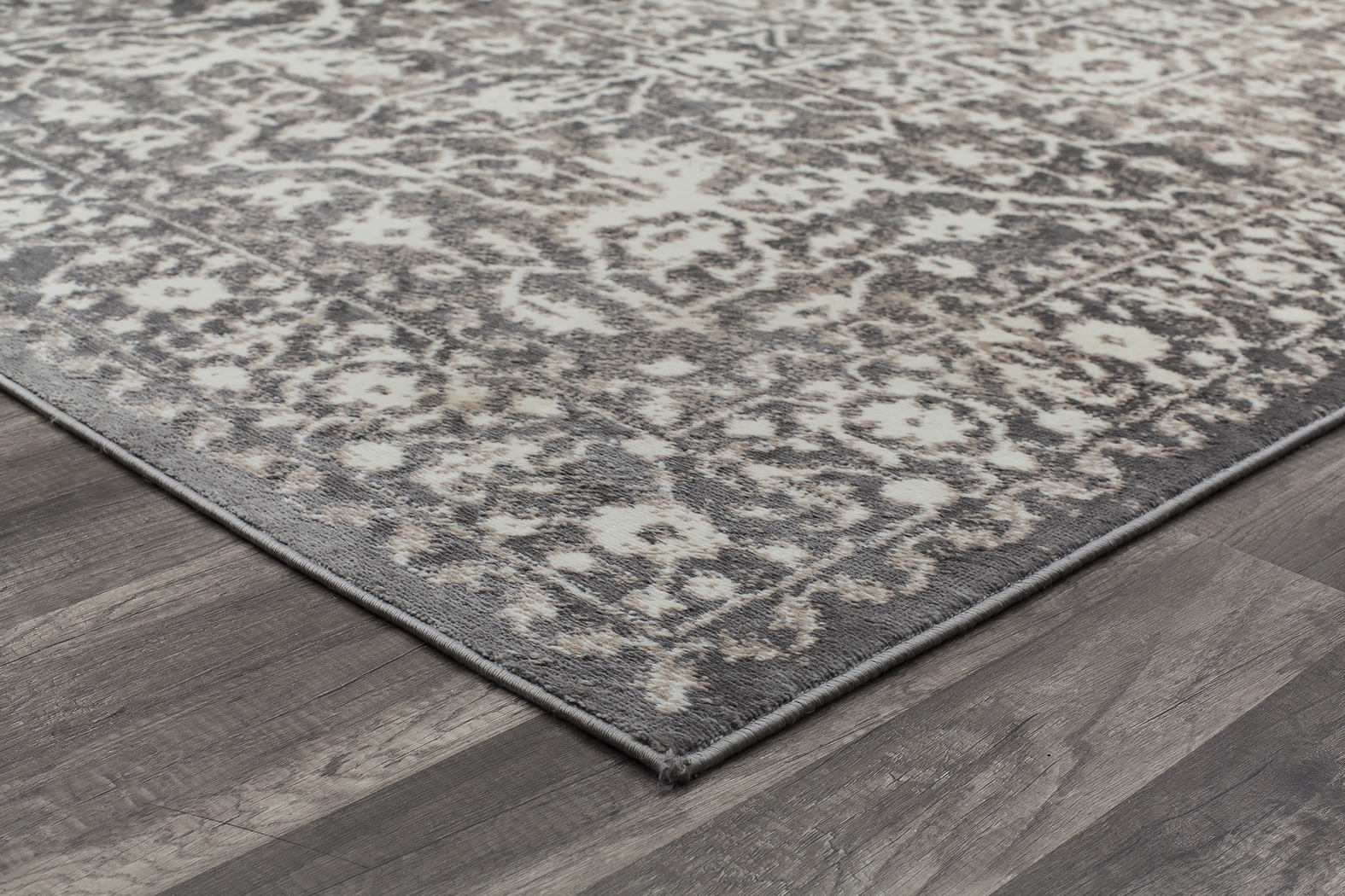 Kaven Gray 5'3 x 7' Rug - Thumbnail - Image 2