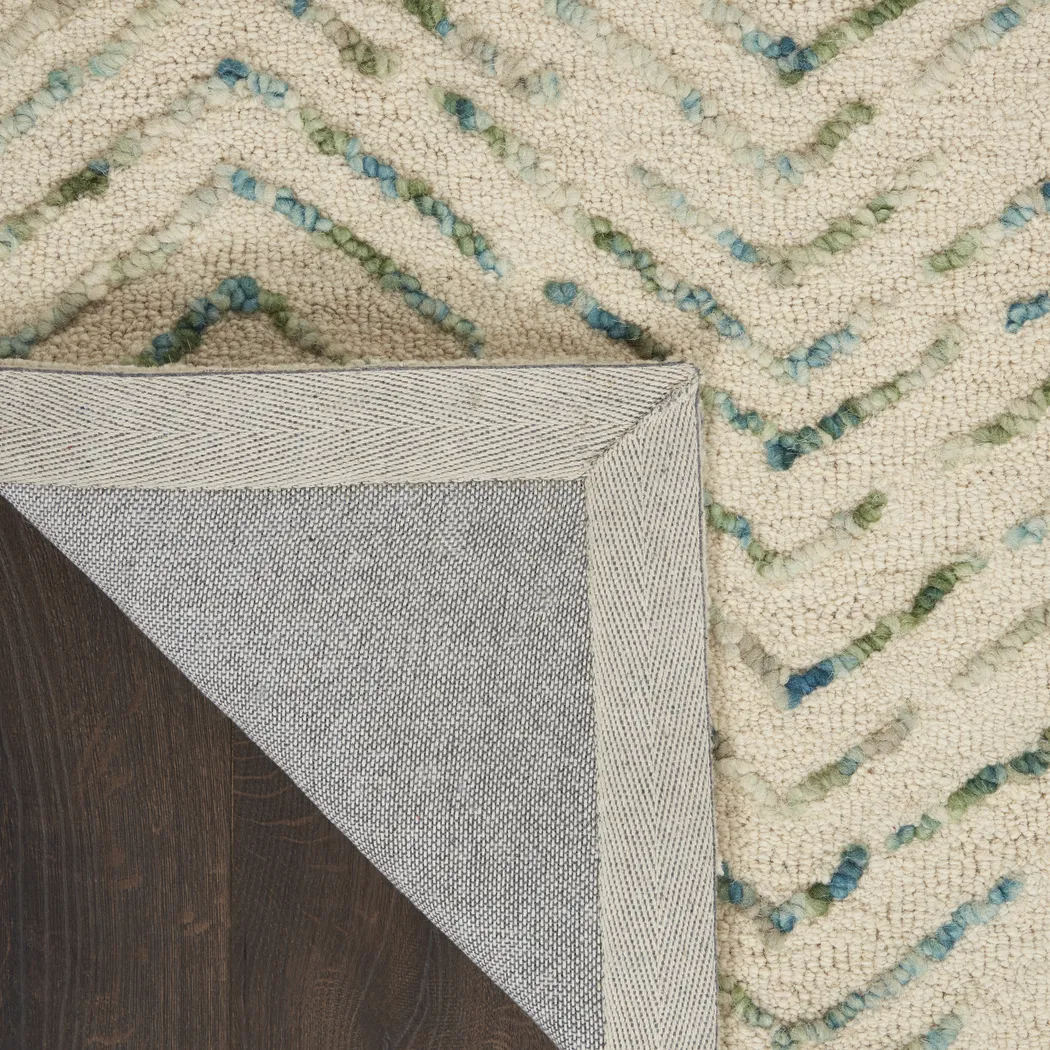 Kavos Beige 3'9 x 5'9 Rug - Thumbnail - Image 4