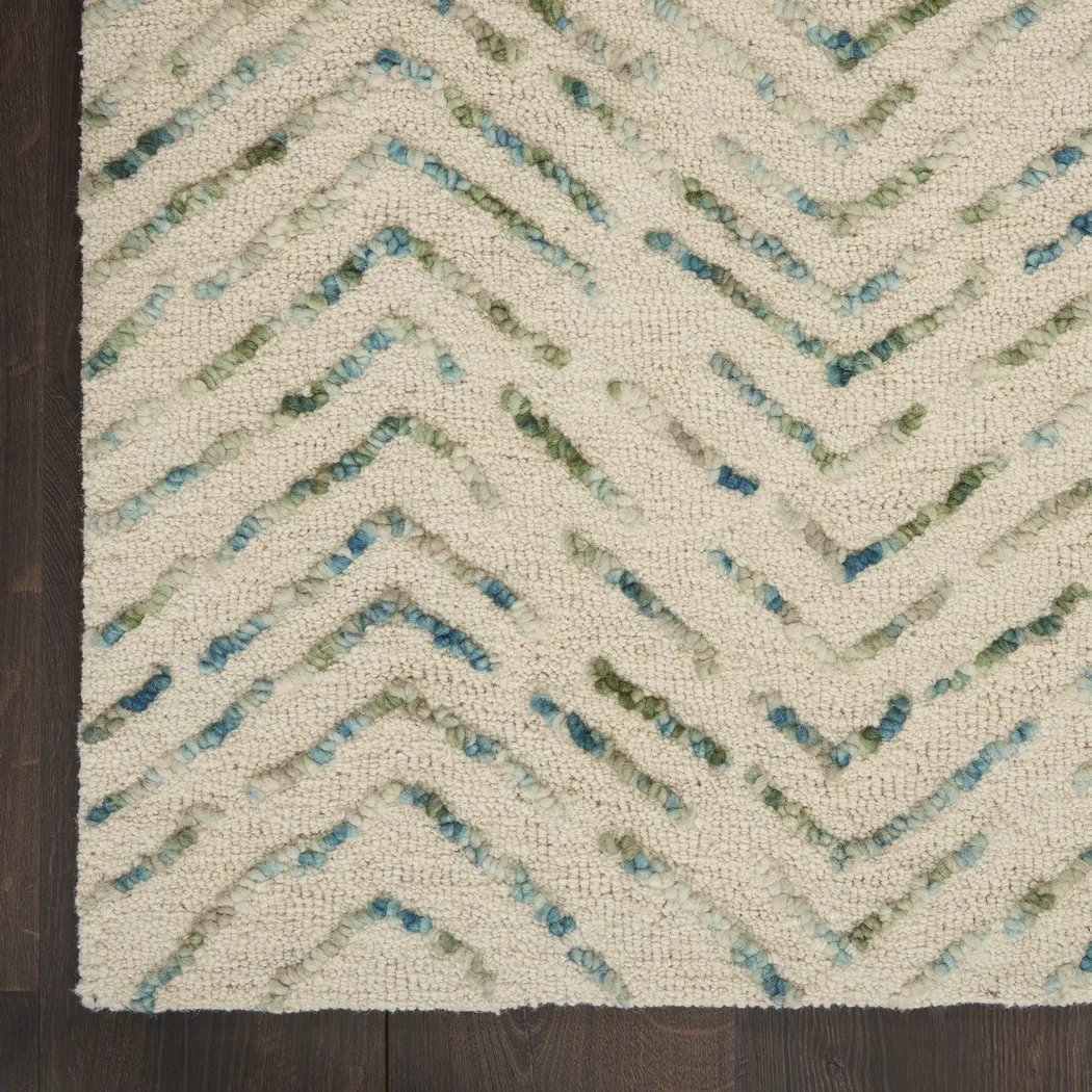 Kavos Beige 3'9 x 5'9 Rug - Thumbnail - Image 5