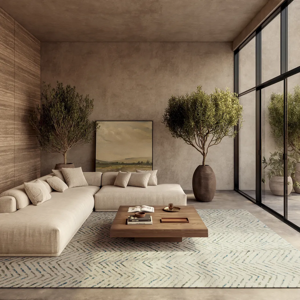 Kavos Beige 7'9 x 9'9 Rug - Thumbnail - Image 9