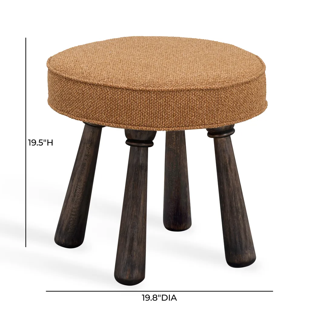 Kaydron Brown Stool - Thumbnail - Image 8