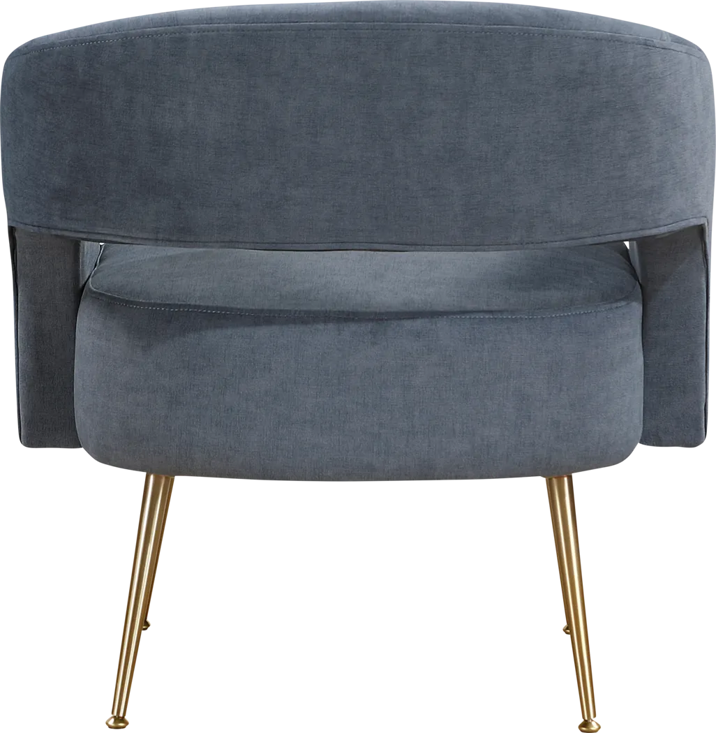 Kayi Gray Accent Chair - Thumbnail - Image 3