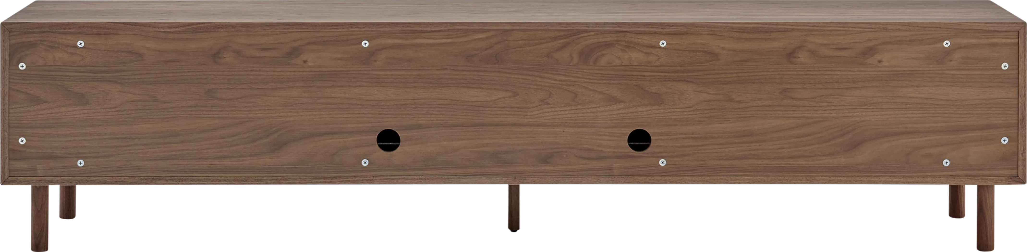 Kayla Walnut 85in. Console - Thumbnail - Image 2