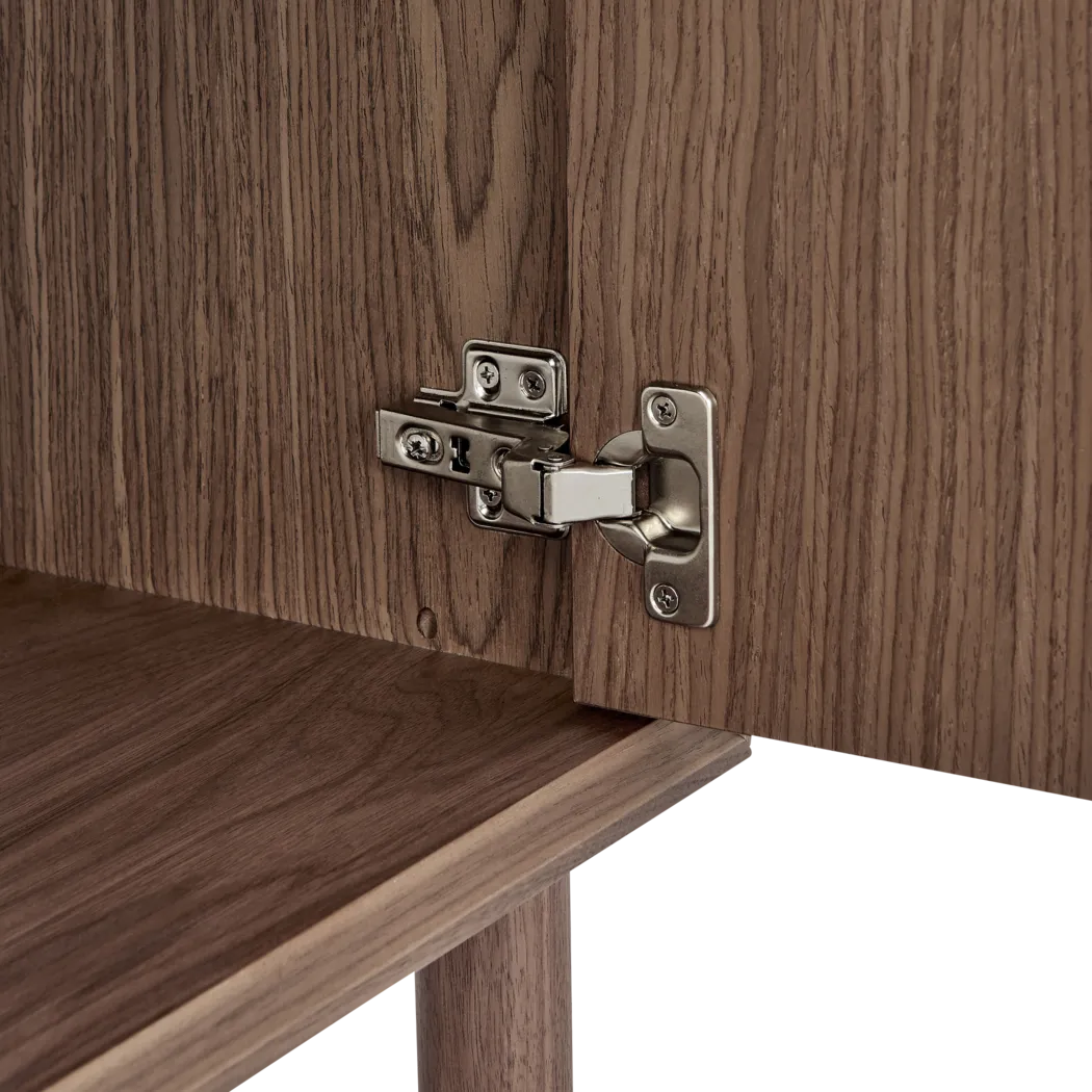 Kayla Walnut 85in. Console - Thumbnail - Image 3