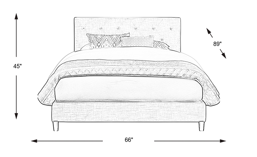 Dimension Image. Please refer to the Dimension Tab on this page for dimension details.