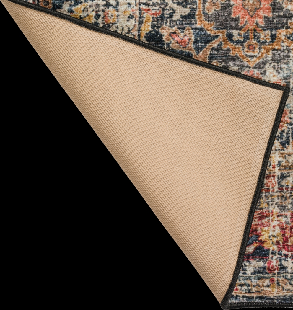 Kaypon Black/Multi 3' x 5' Rug - Thumbnail - Image 4