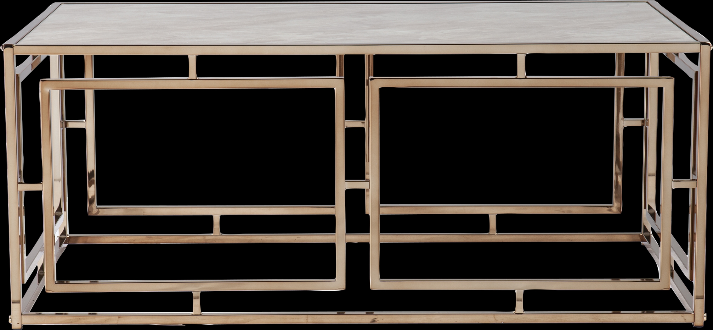 Kayview Gold Cocktail Table - Thumbnail - Image 2