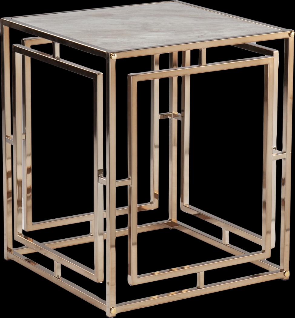 Kayview Gold End Table - Thumbnail - Image 1