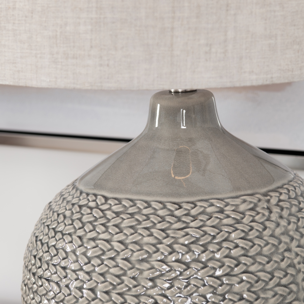 Kaywood Cay Gray Lamp - Thumbnail - Image 5