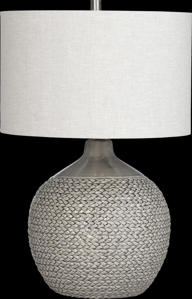 Kaywood Cay Gray Lamp - Thumbnail - Image 1