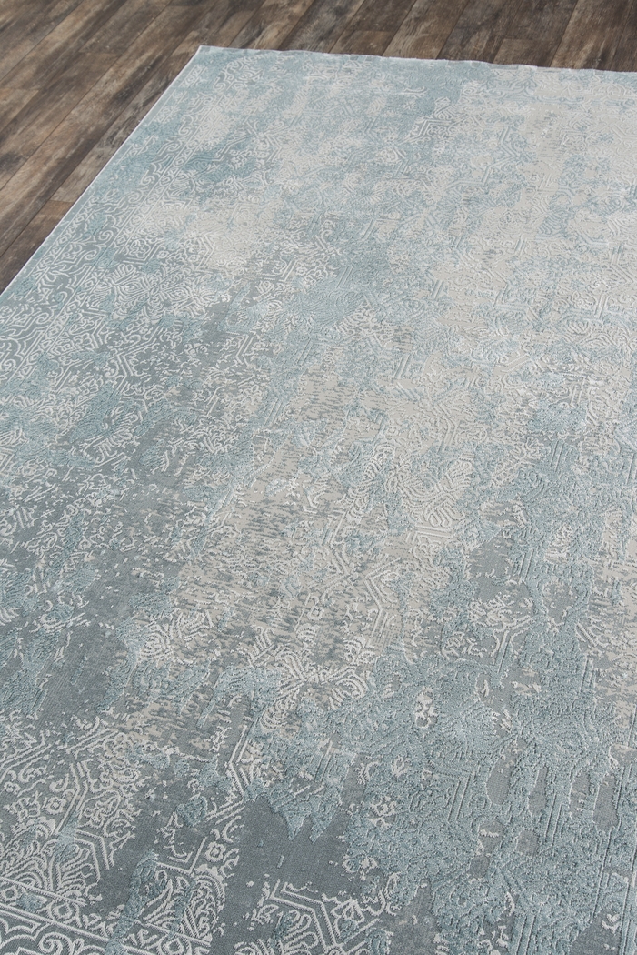 Kaze Ice Blue 3'10 x 5'7 Rug - Thumbnail - Image 3