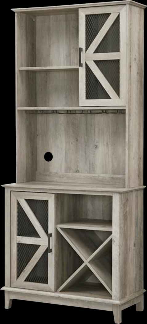 Kazia Gray Bar Cabinet - Thumbnail - Image 4