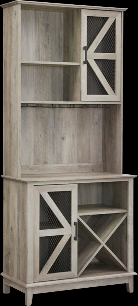 Kazia Gray Bar Cabinet - Thumbnail - Image 1