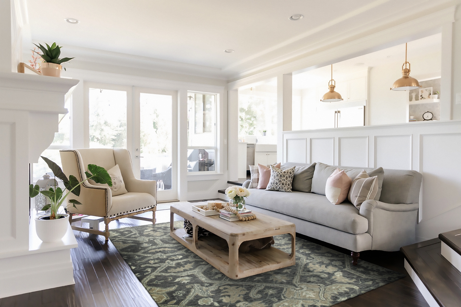 Kazko Gray 5' x 7'9 Rug - Thumbnail - Image 2