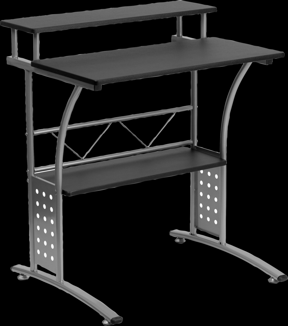 Keagon Black Desk - Thumbnail - Image 1