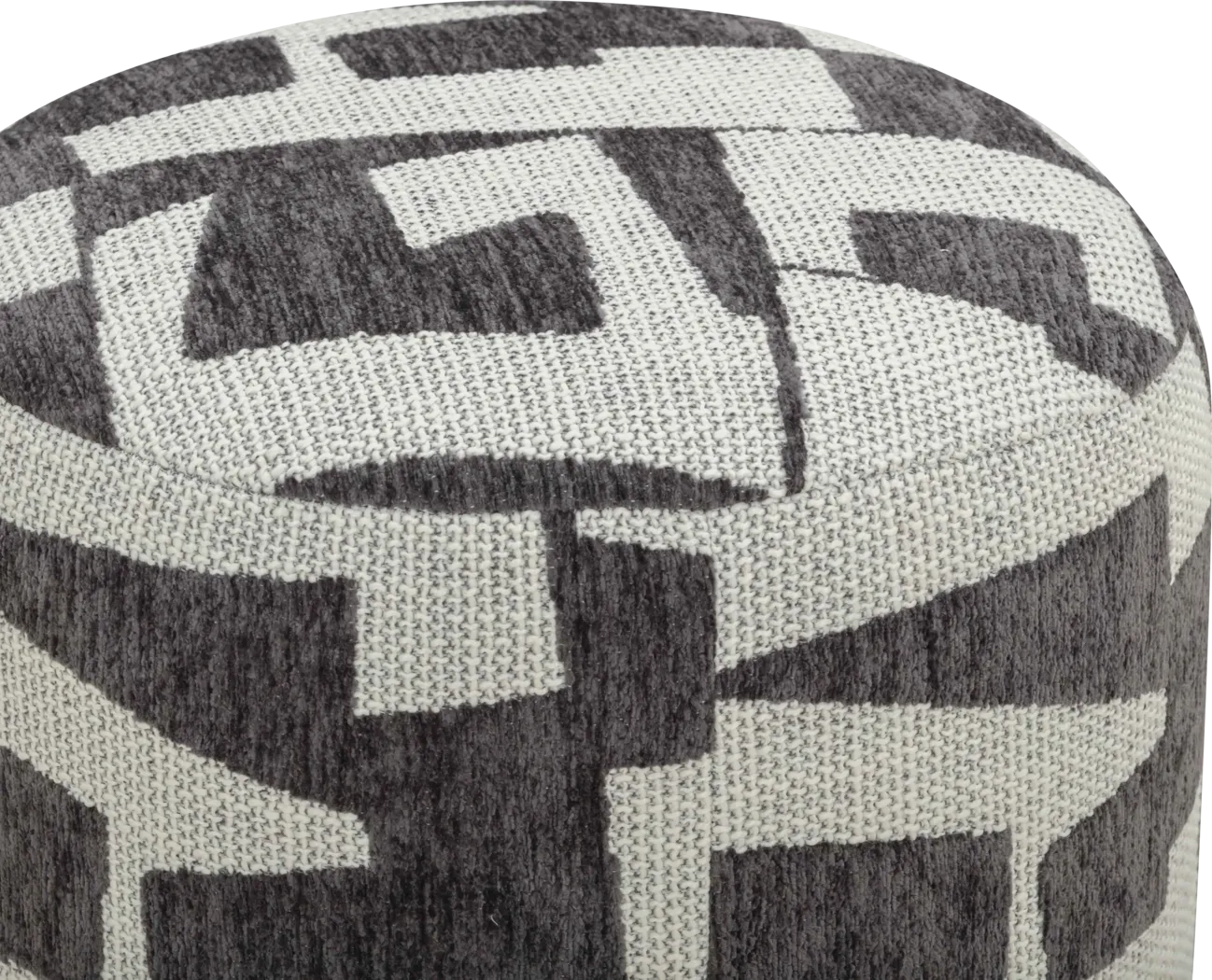Keahi Black Pouf - Thumbnail - Image 3