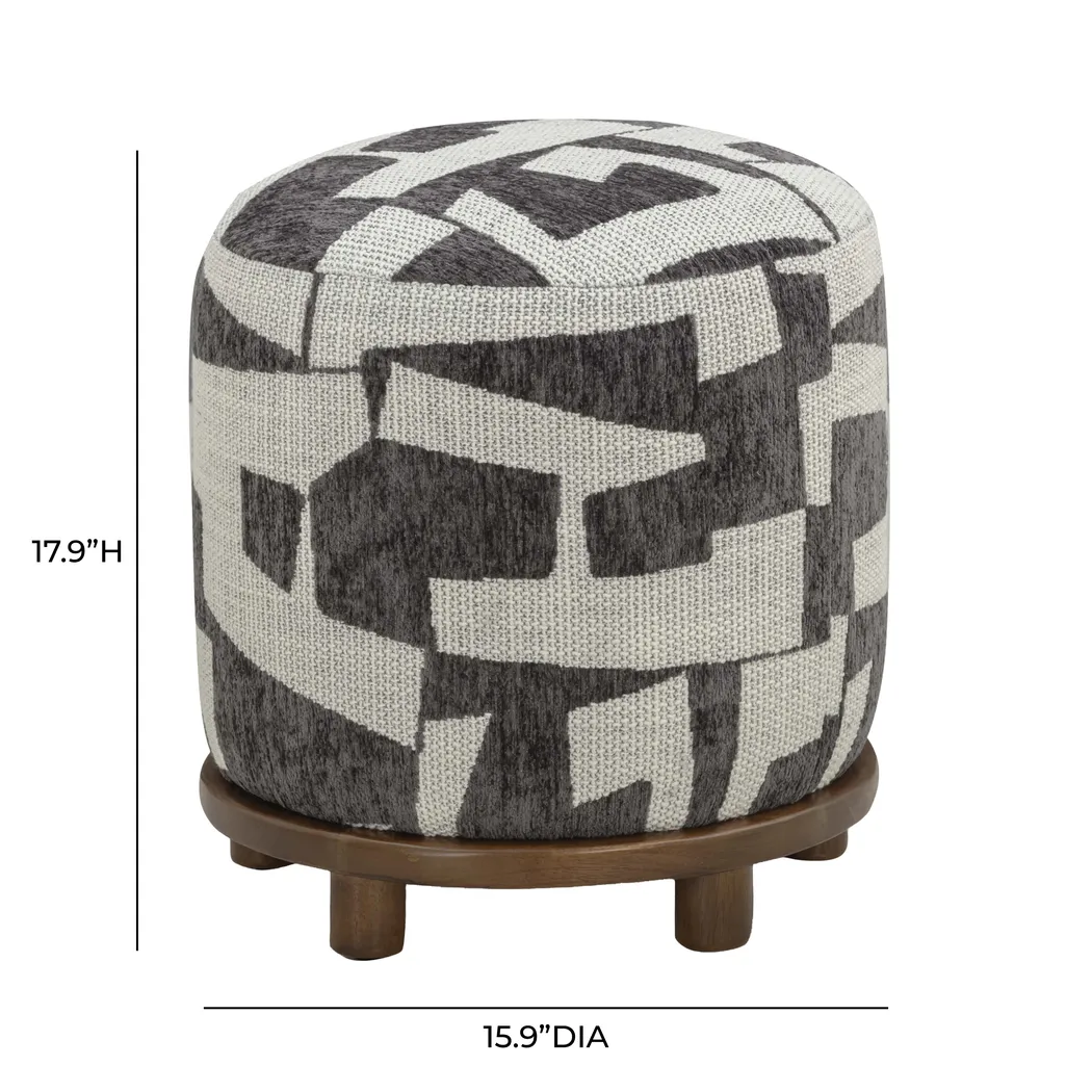 Keahi Black Pouf - Thumbnail - Image 4