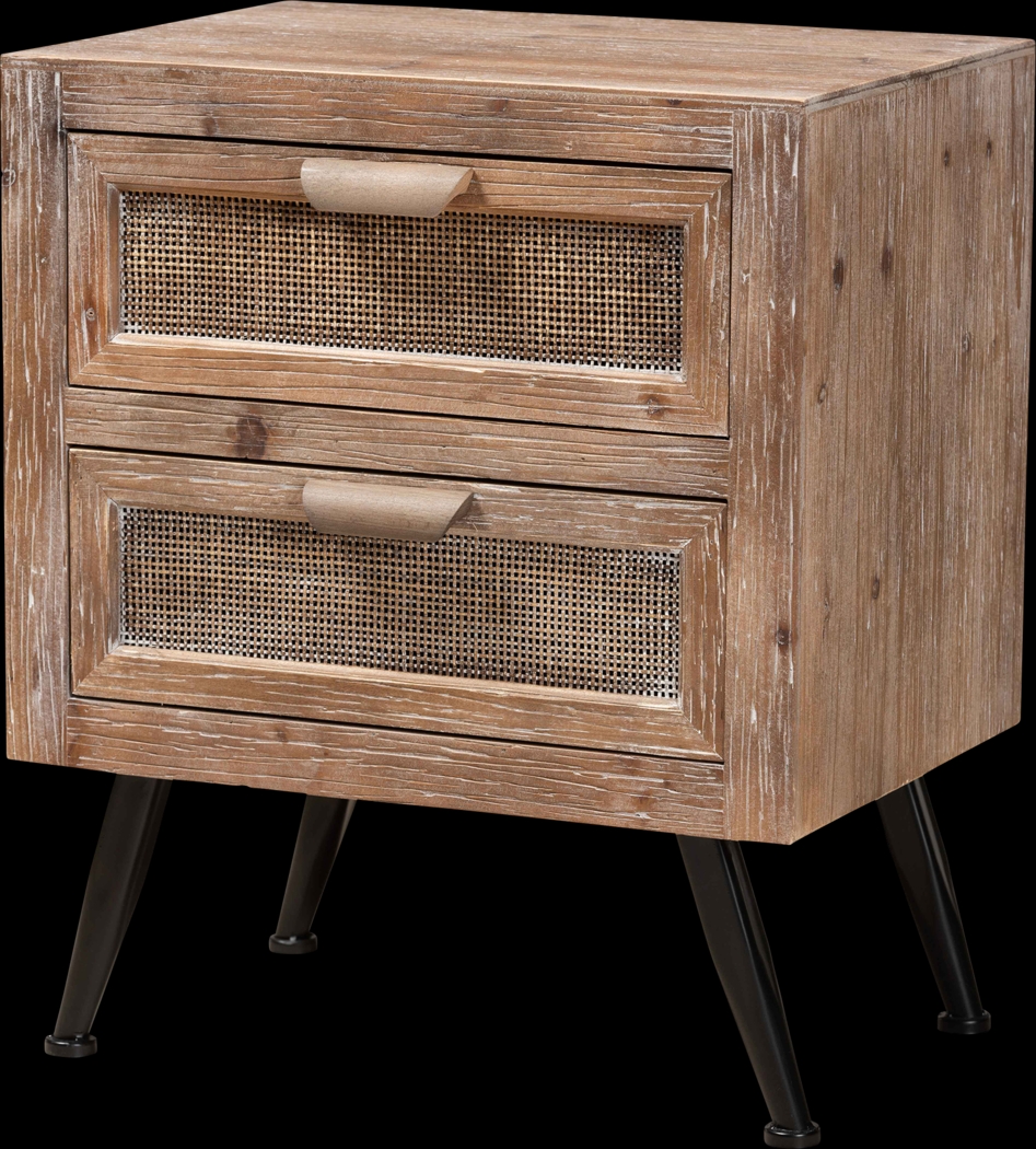 Keara Brown End Table - Thumbnail - Image 1
