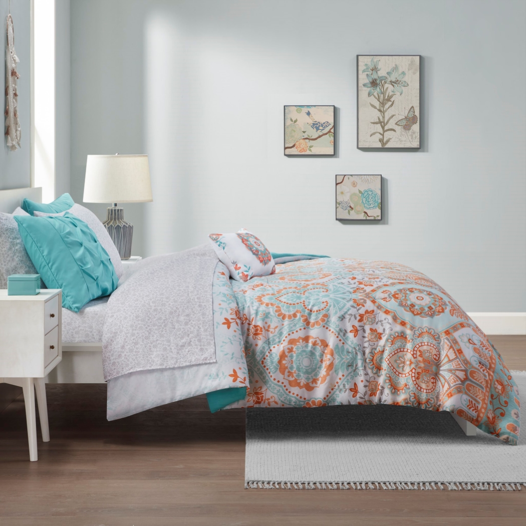 Kearney Blue Twin XL Comforter Set - Thumbnail - Image 14