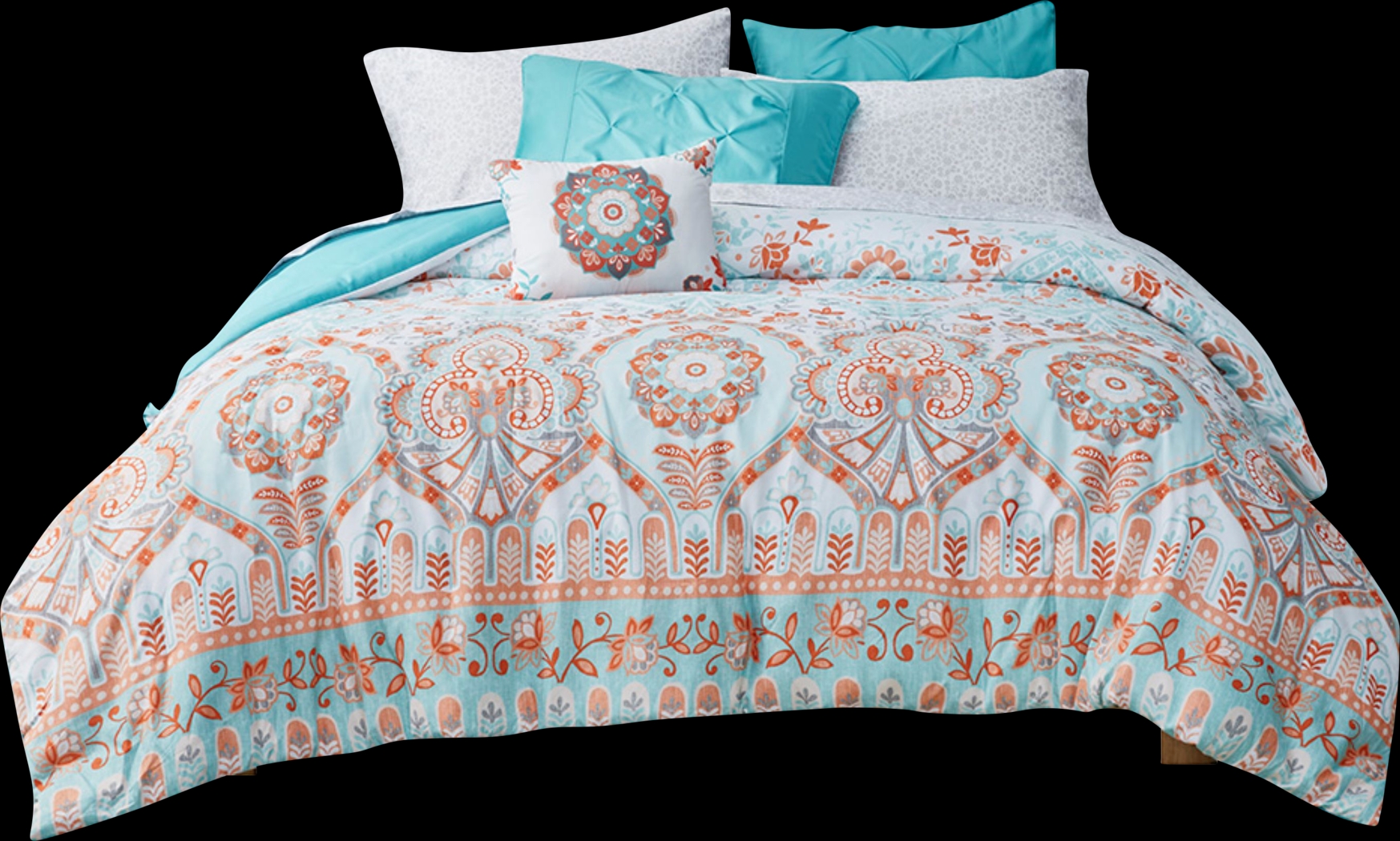 Kearney Blue Twin XL Comforter Set - Thumbnail - Image 1