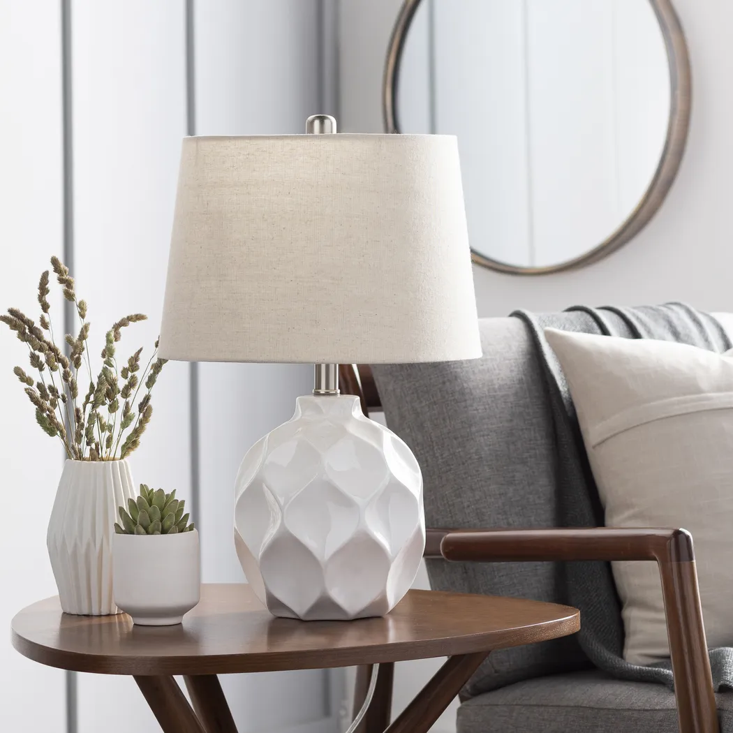 Kearny Farm White Lamp - Thumbnail - Image 2