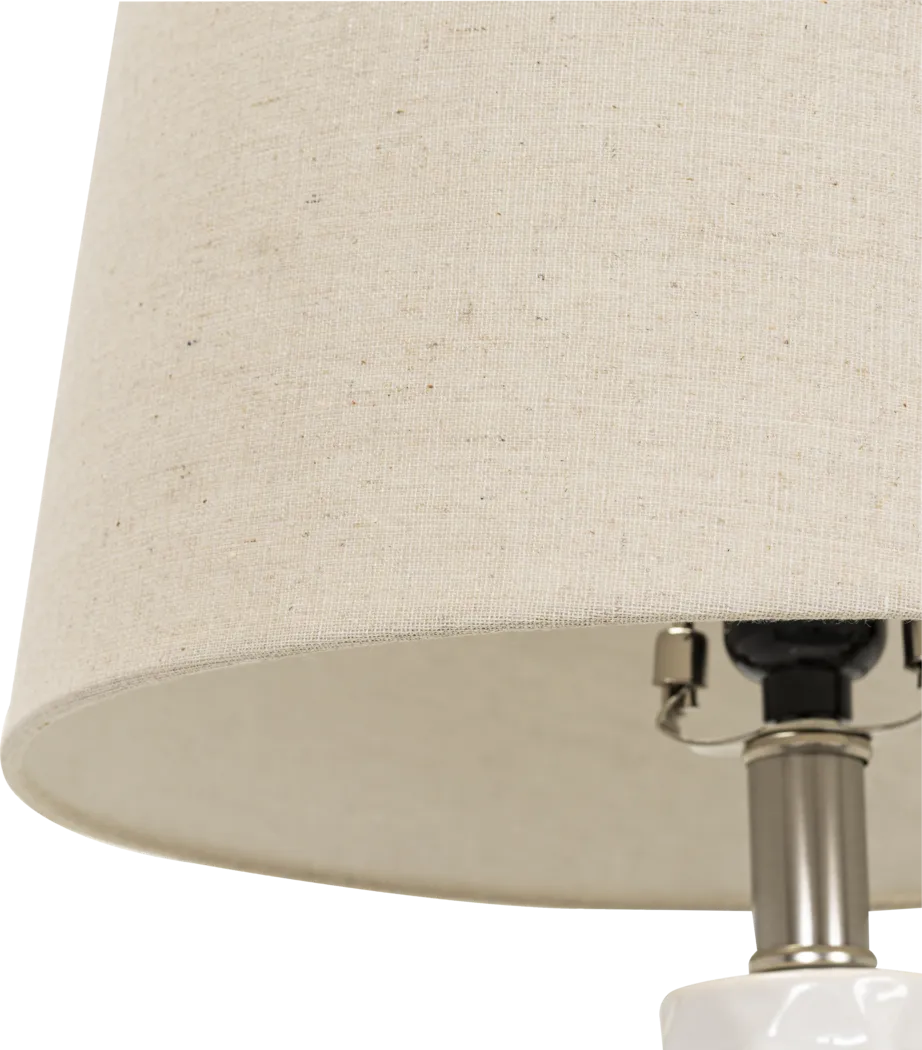 Kearny Farm White Lamp - Thumbnail - Image 4