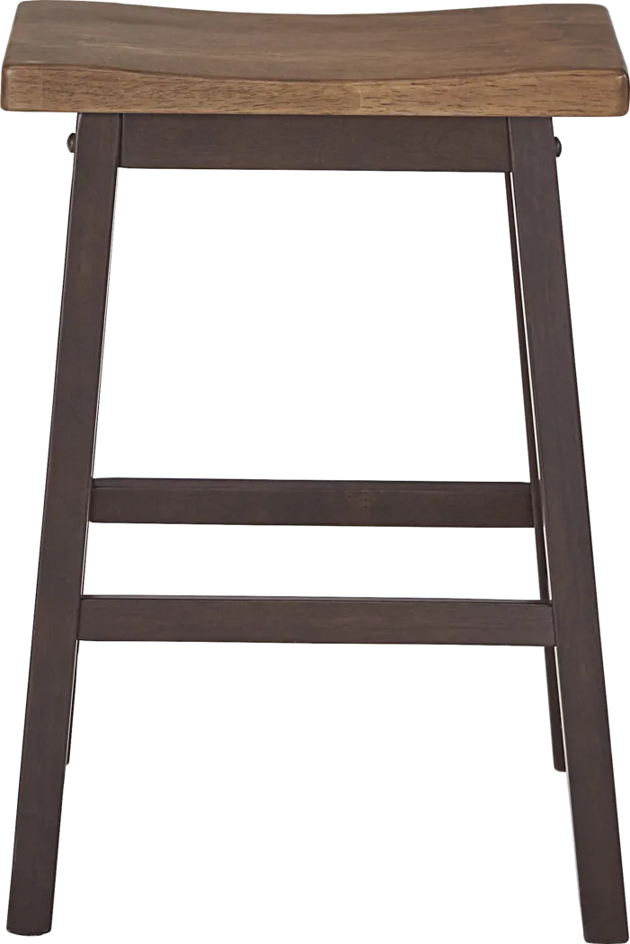 Keasey Brown Counter Stool, Set of 2 - Thumbnail - Image 3