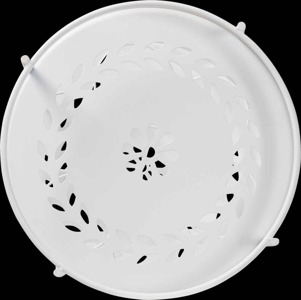 Keathley White Kitchen Cart - Thumbnail - Image 5